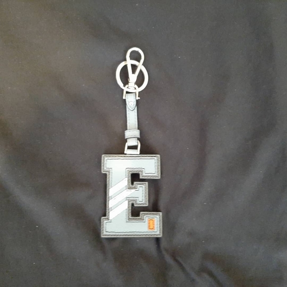 Prada leather letter keychain - Picture 2 of 4